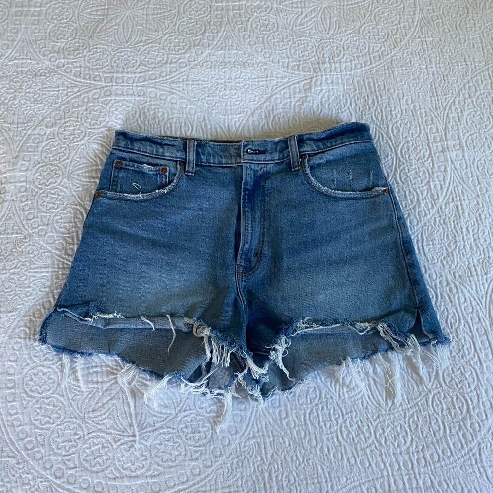 Abercrombie High Rise Shorts